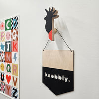 Red Tailed Black Cockatoo Wall Hook