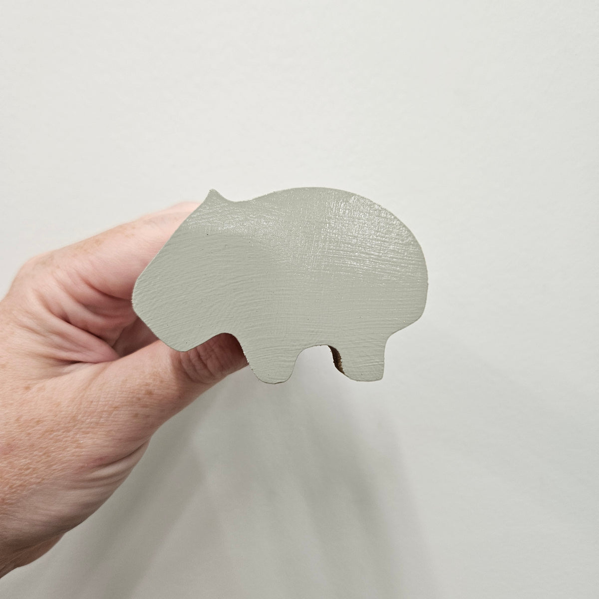 Wombat Wall Hook - Oyster