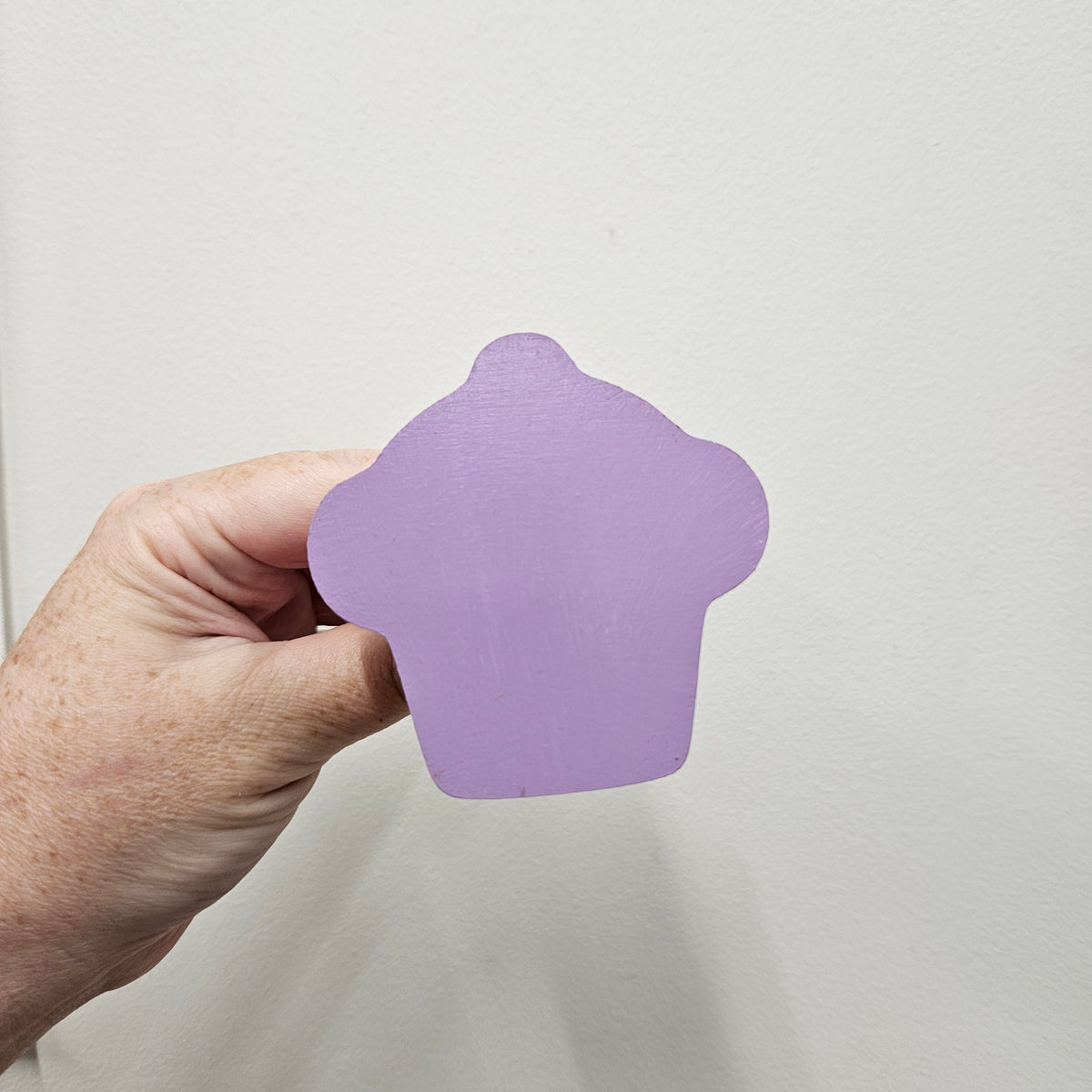 Cupcake Wall Hook - Lovely Lavender
