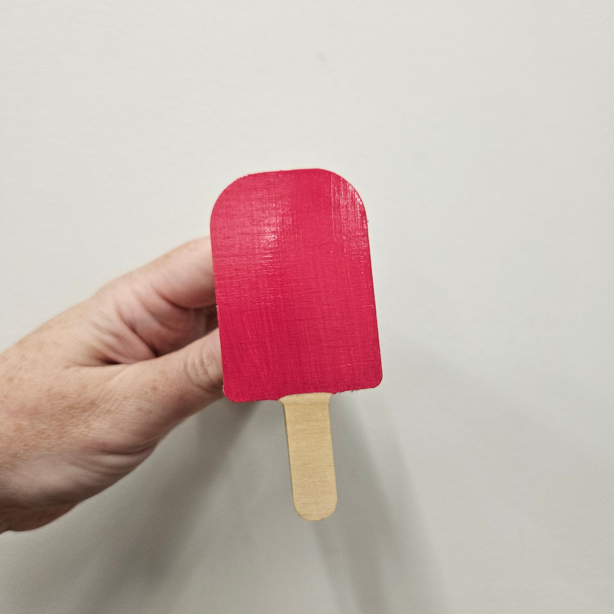 Ice Block Wall Hook - Dark Pink