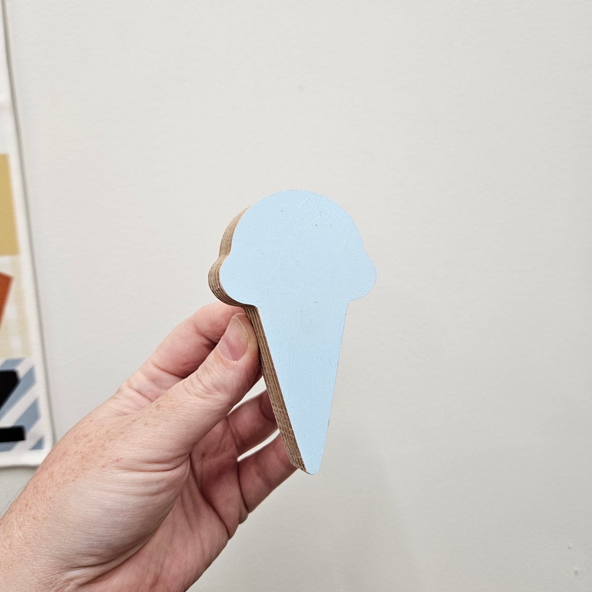 Ice Cream Wall Hook - Polar