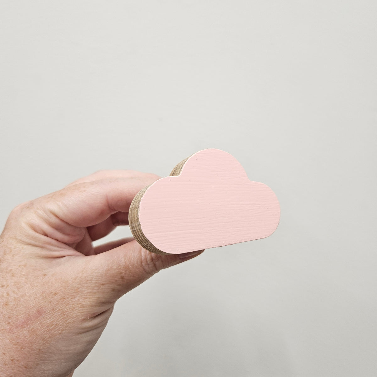 Cloud Wall Hook - Ballerina Pink