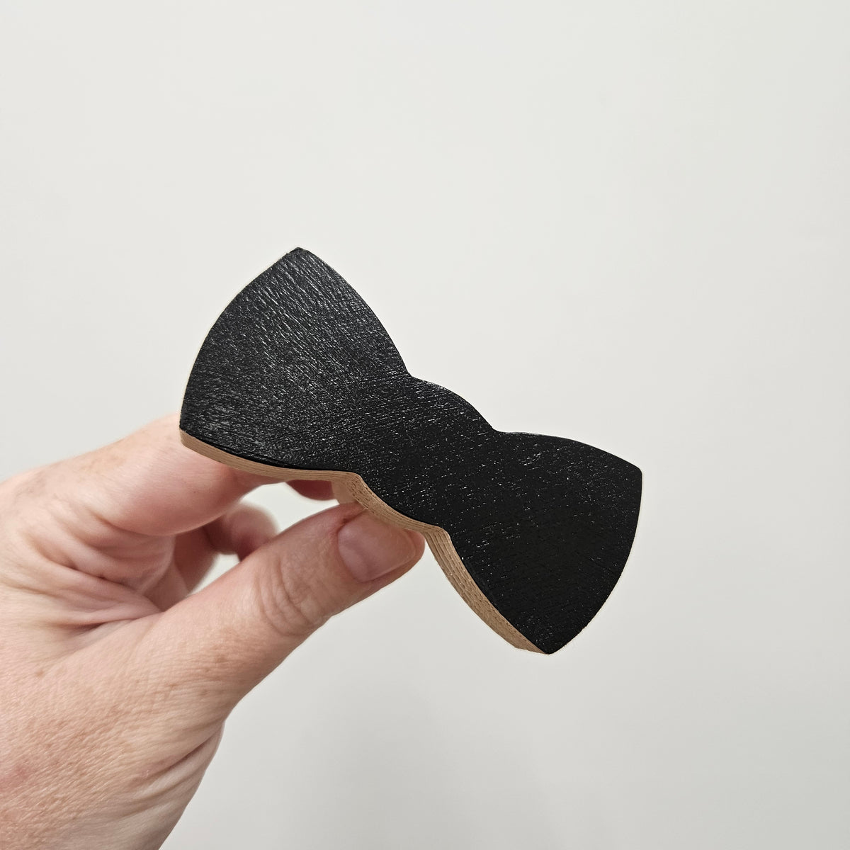 Bow Tie Wall Hook - Black