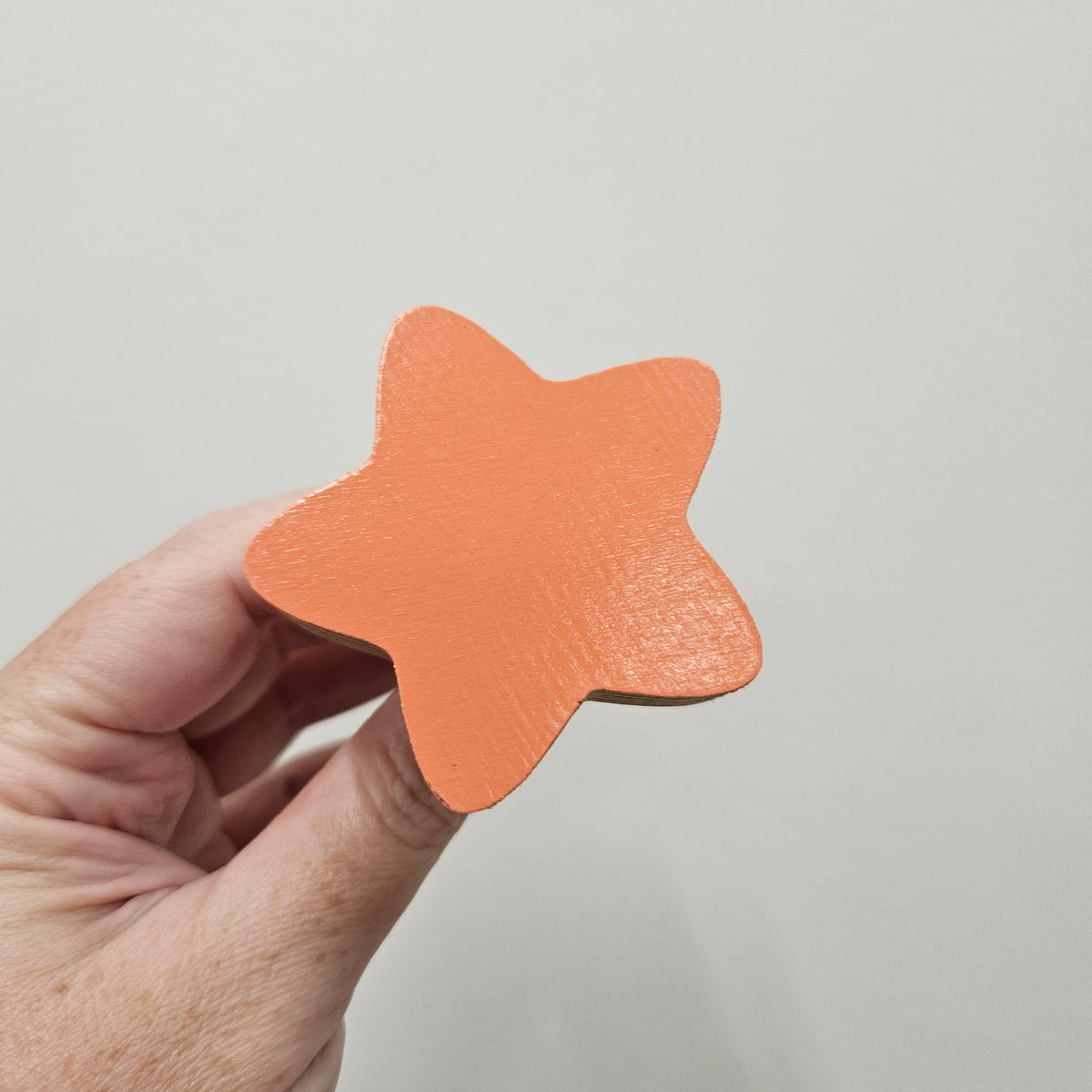 Star Wall Hook - Chilli Coral