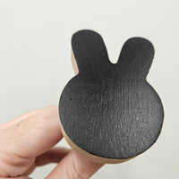Bunny Wall Hook - Black