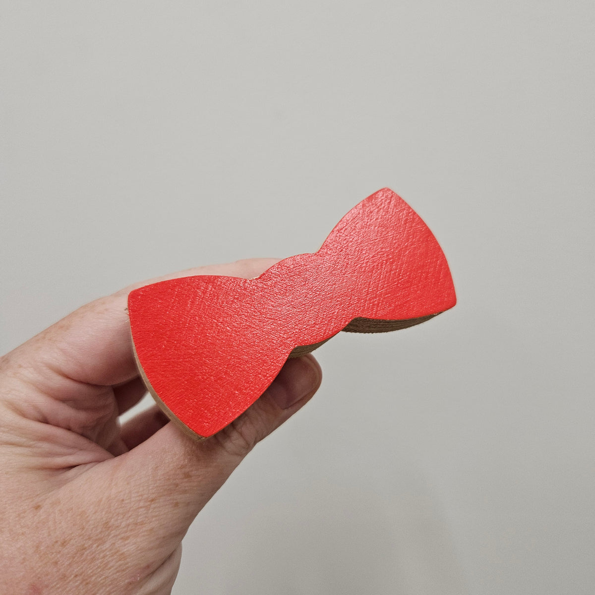 Bow Tie Wall Hook - Red