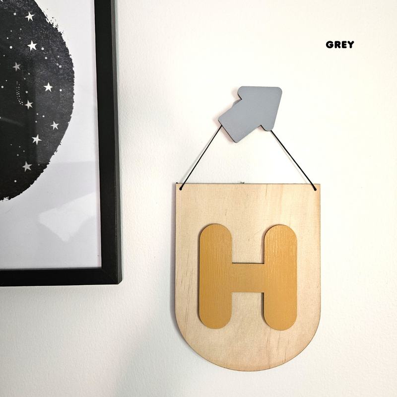 5 Clever Ways to Use Letters in a Kid’s Room