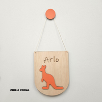 Kangaroo Personalised Name Sign