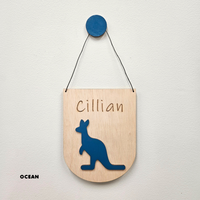 Kangaroo Personalised Name Sign