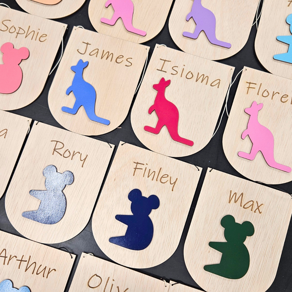 Kangaroo Personalised Name Sign