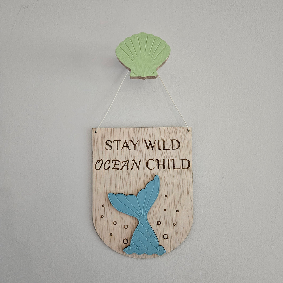 Stay Wild Ocean Child Wall Hanging - seconds stock