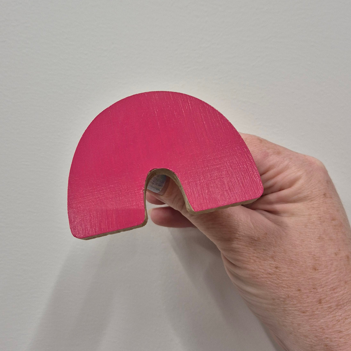 Rainbow Wall Hook - Dark Pink