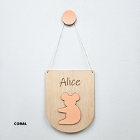Koala Personalised Name Sign