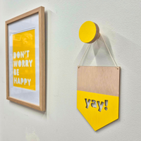 yay! Timber Wall Hanging