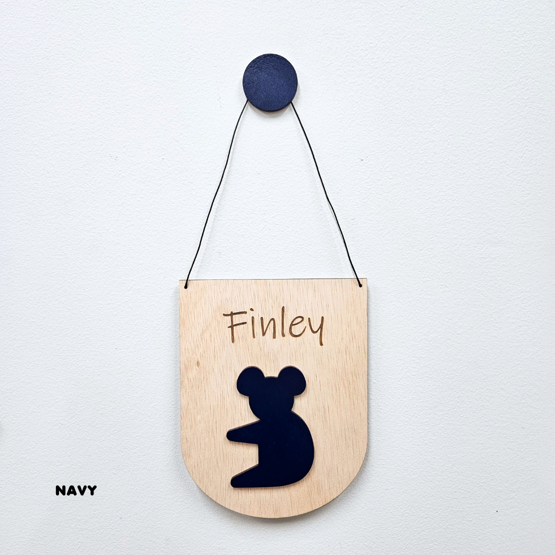 Koala Personalised Name Sign