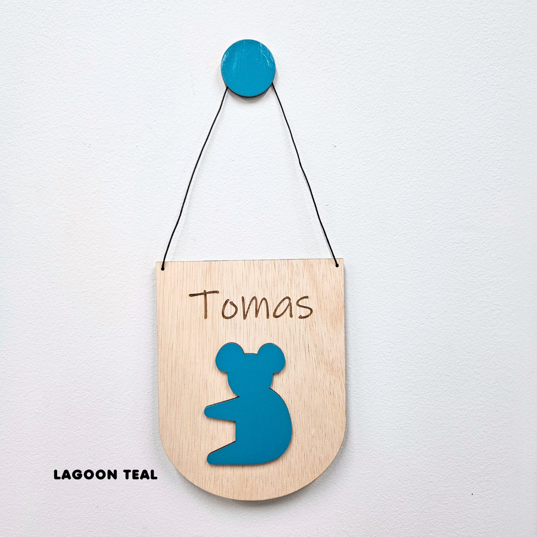 Koala Personalised Name Sign