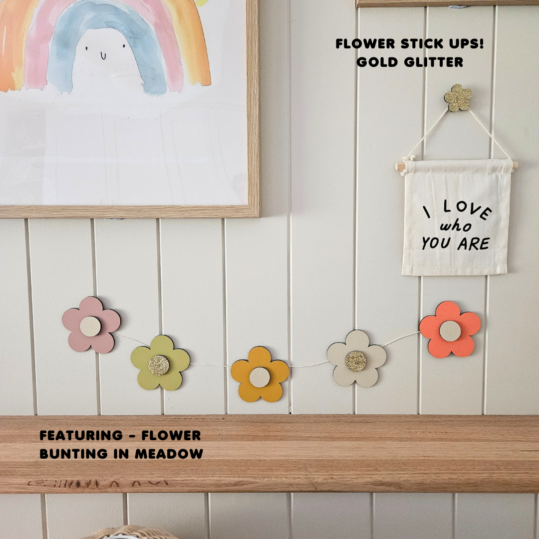 Flower Stick Ups!