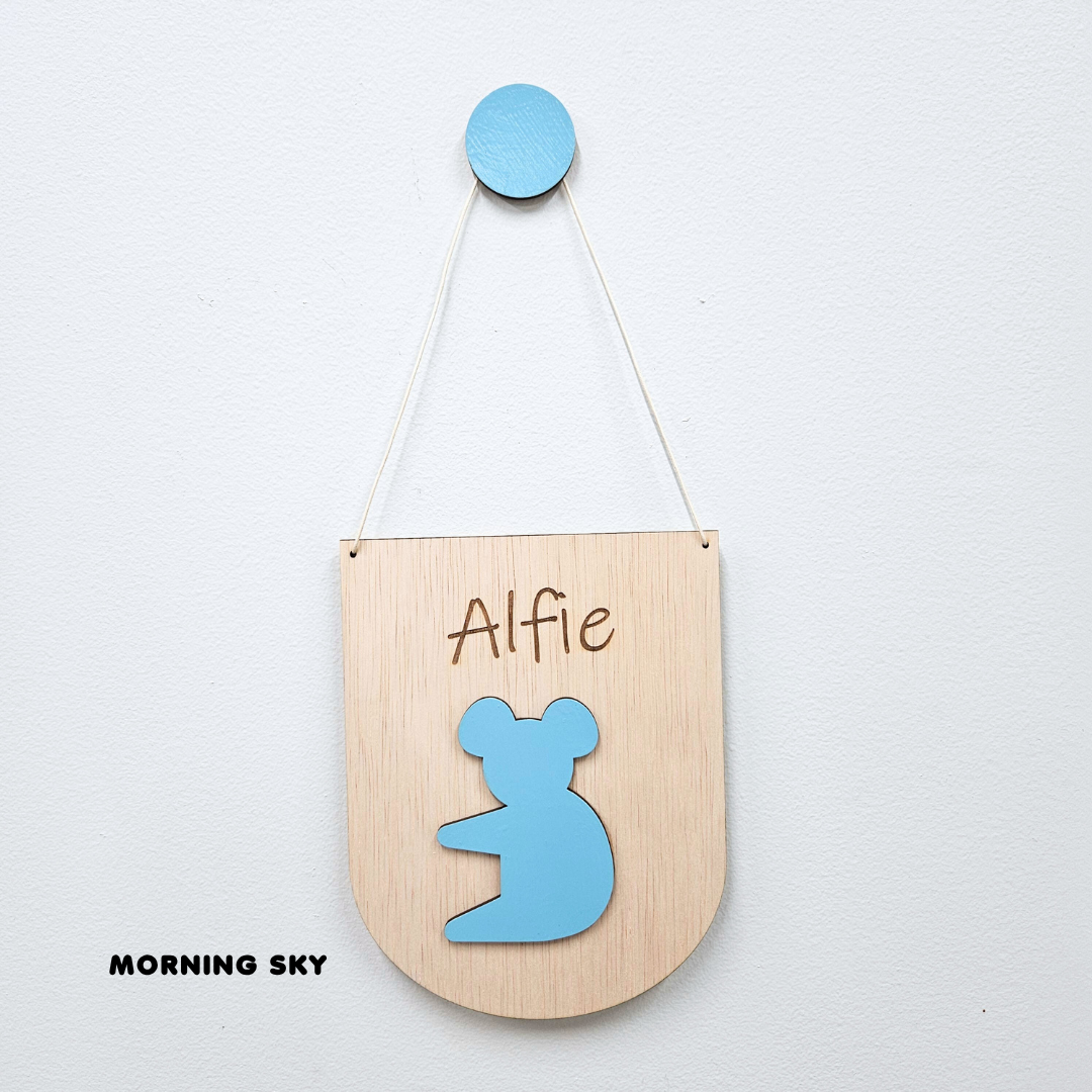 Koala Personalised Name Sign