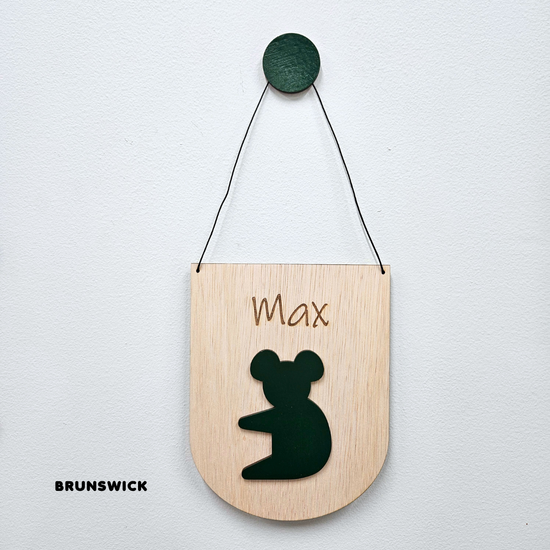 Koala Personalised Name Sign