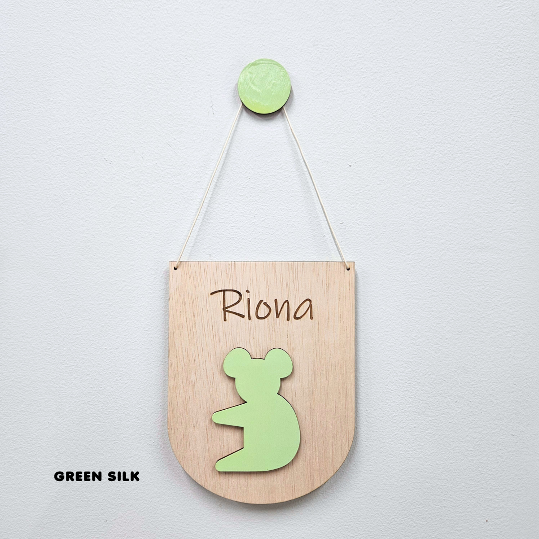 Koala Personalised Name Sign