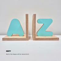 Alphabet A-Z Bookends