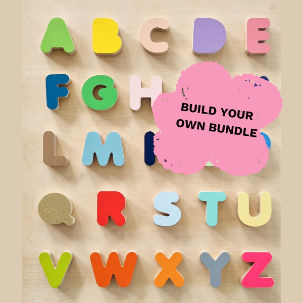 Build Your Own Alphabet Wall Hooks