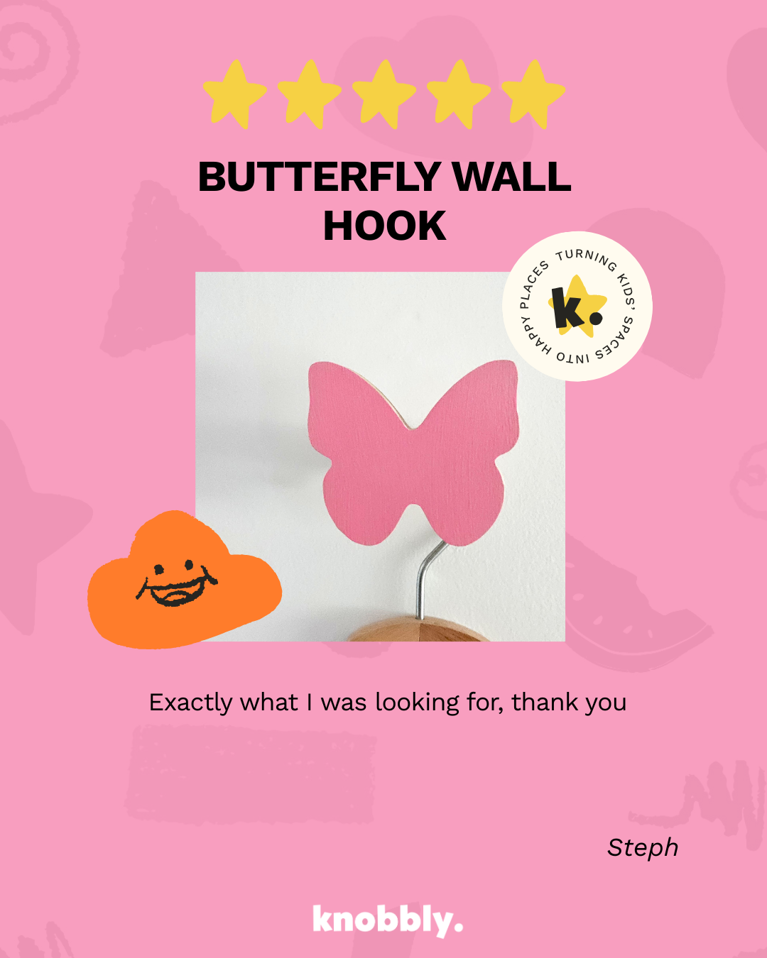Butterfly Wall Hook