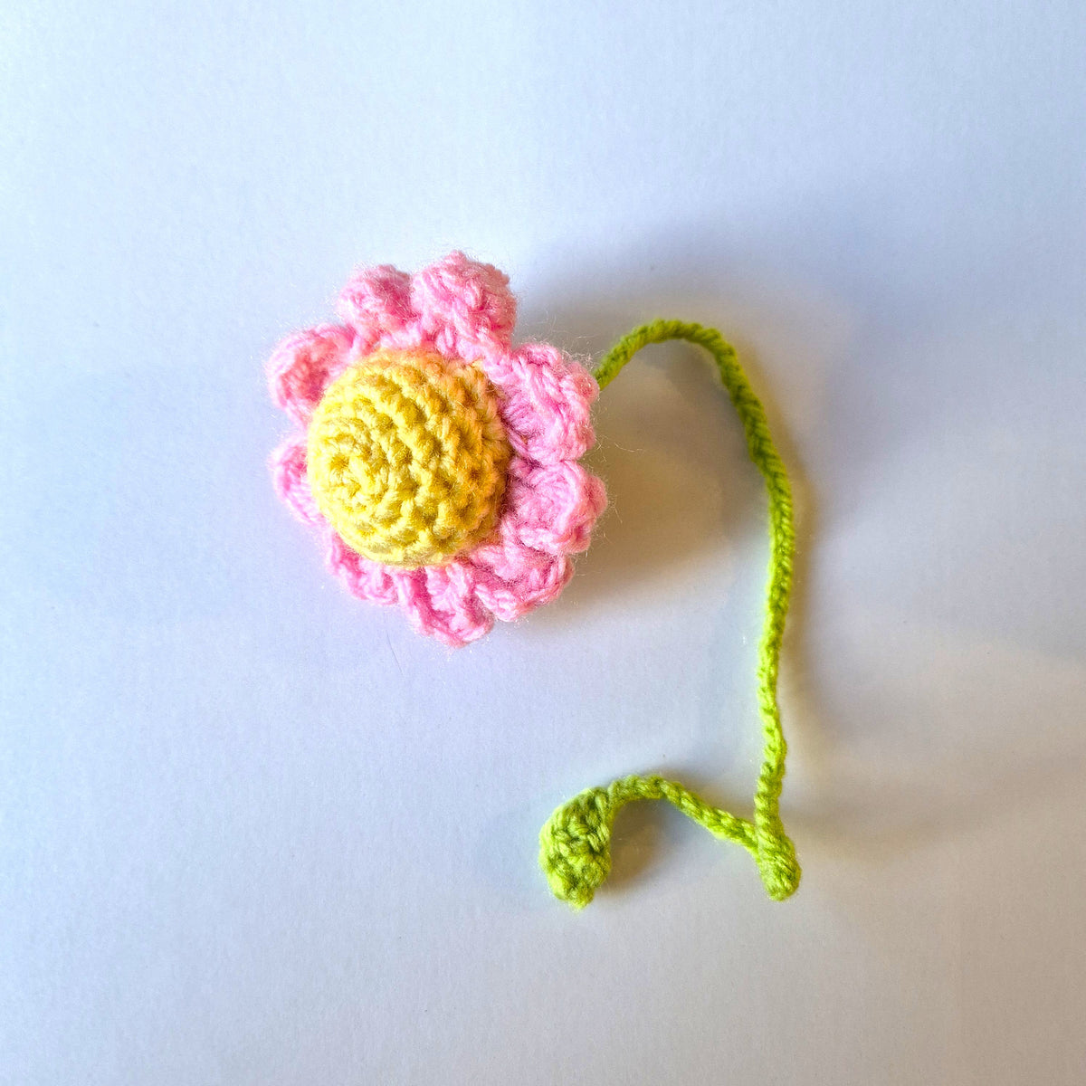 Crochet Flower Bookmark - multiple colours