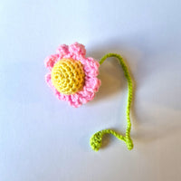 Crochet Flower Bookmark - multiple colours
