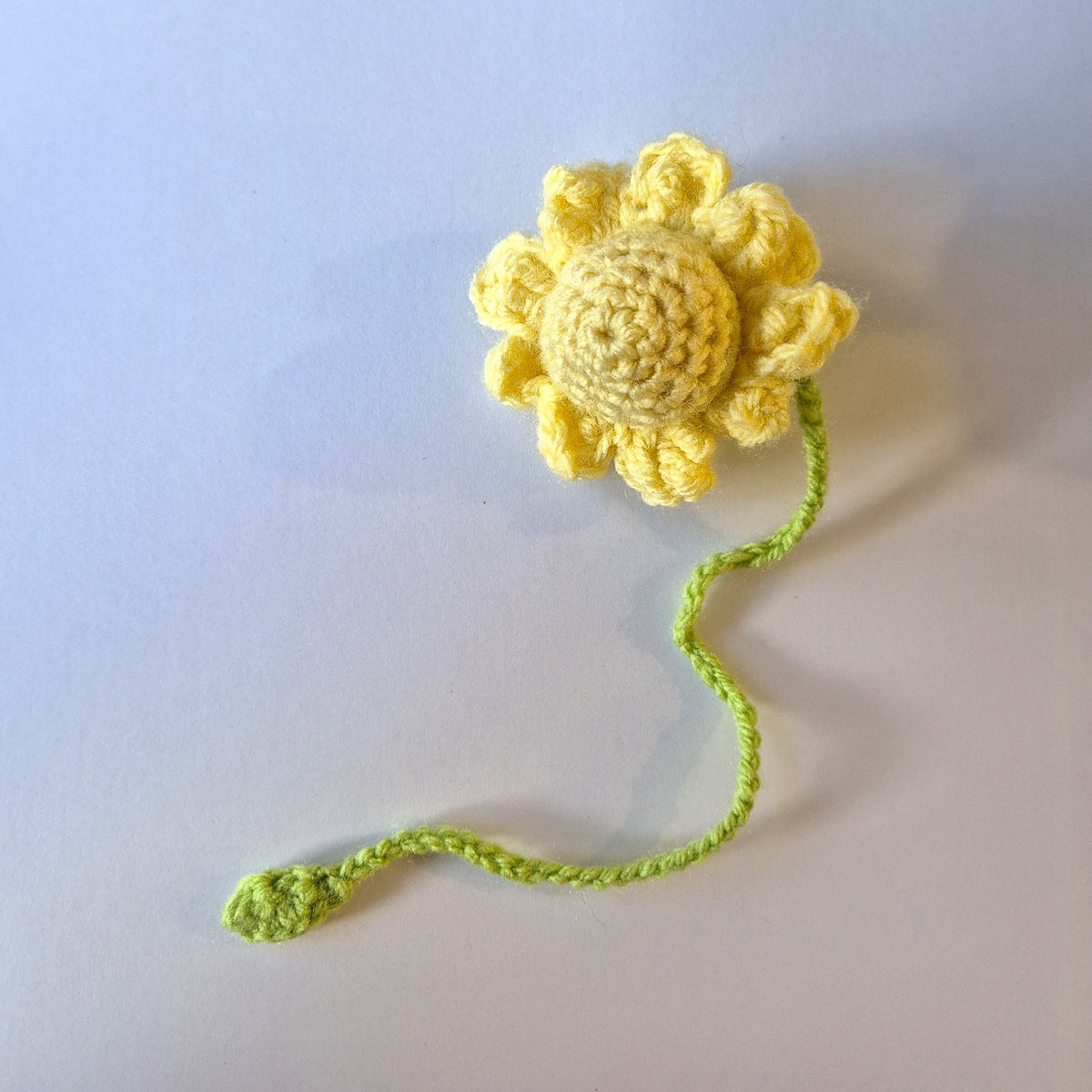 Crochet Flower Bookmark - multiple colours