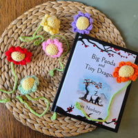 Crochet Flower Bookmark - multiple colours