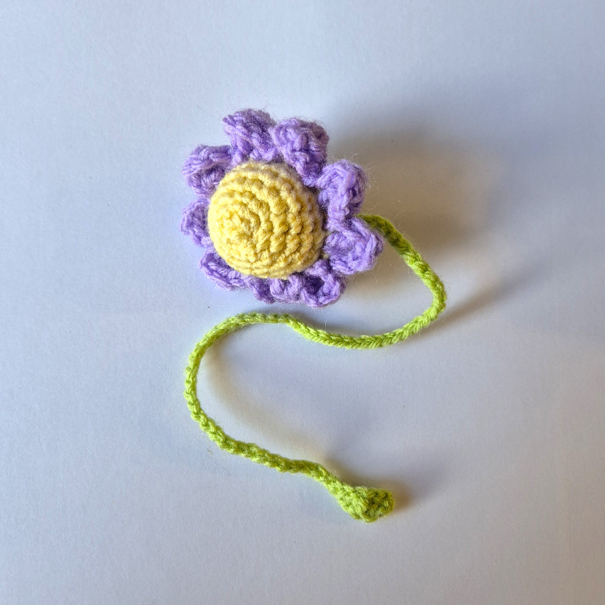 Crochet Flower Bookmark - multiple colours