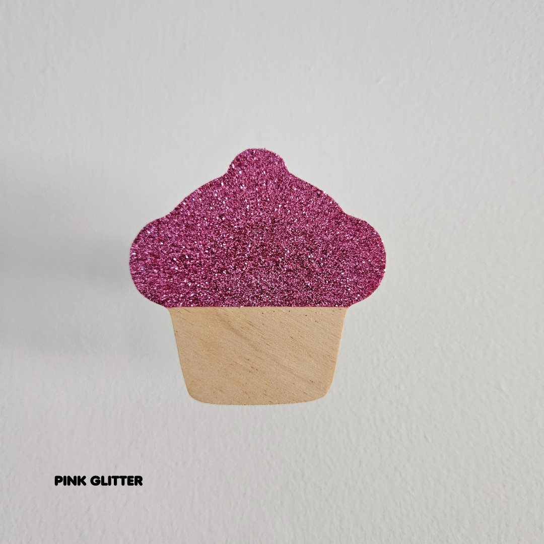 Cupcake Wall Hook + Natural Base