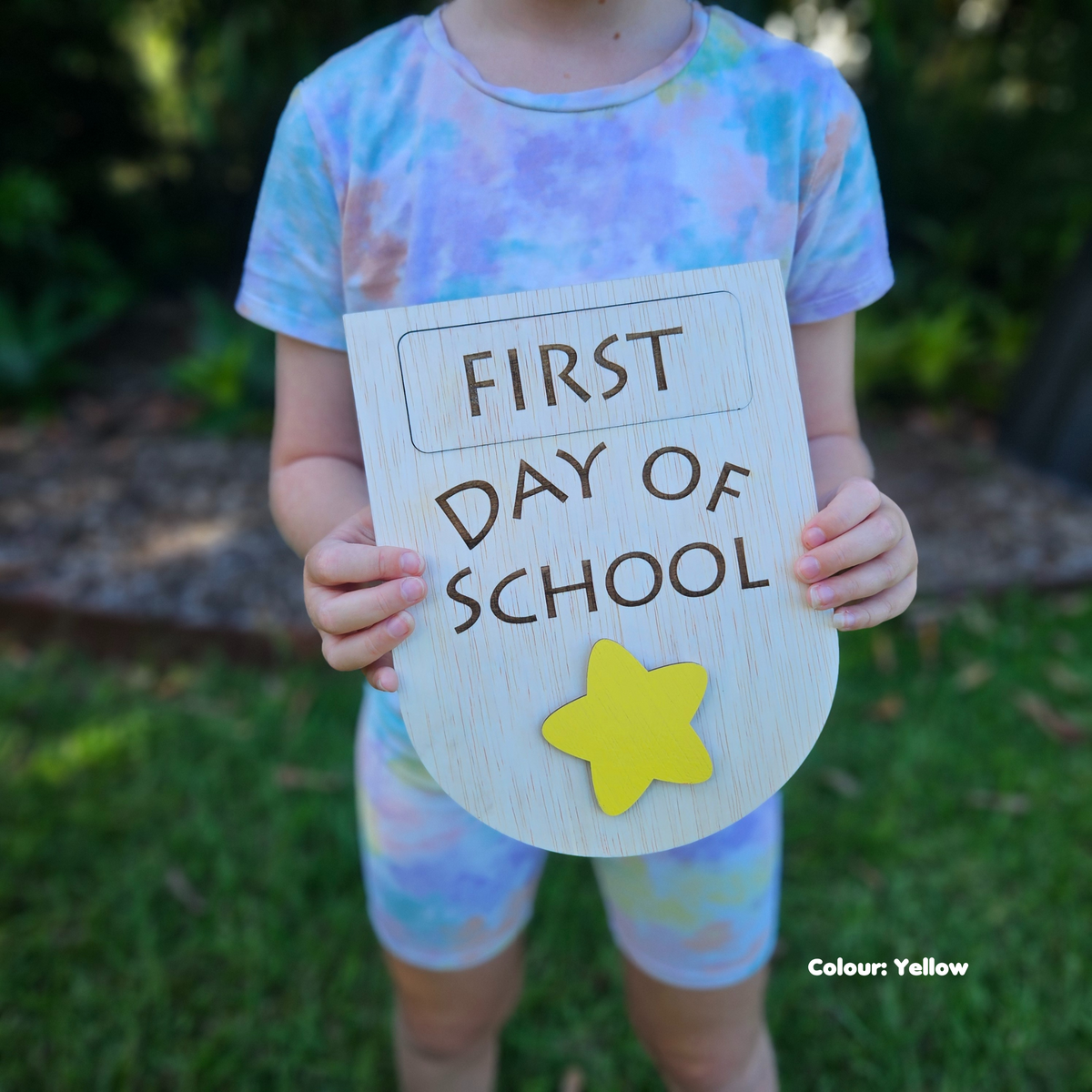 First & Last Day of School Sign - Star