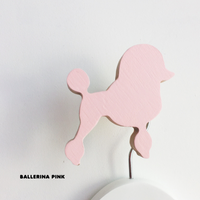 French Poodle Wall Hook