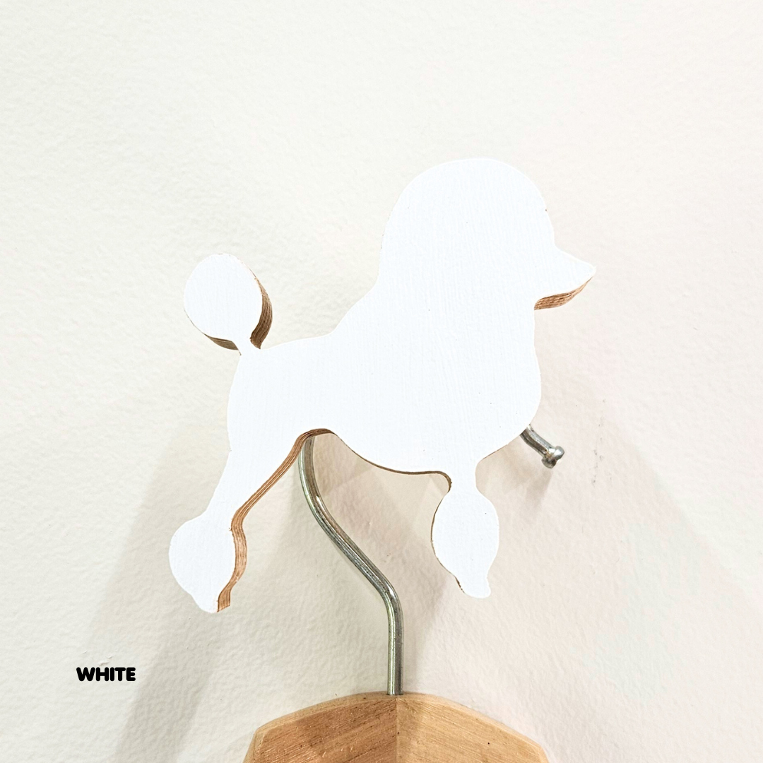 French Poodle Wall Hook