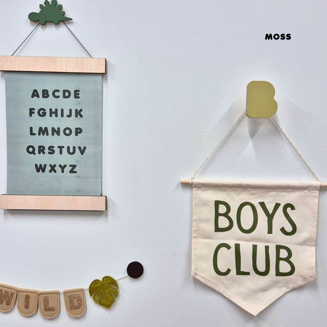 Alphabet Art Print - Green