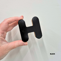'H' Stick-On Bubble Letter