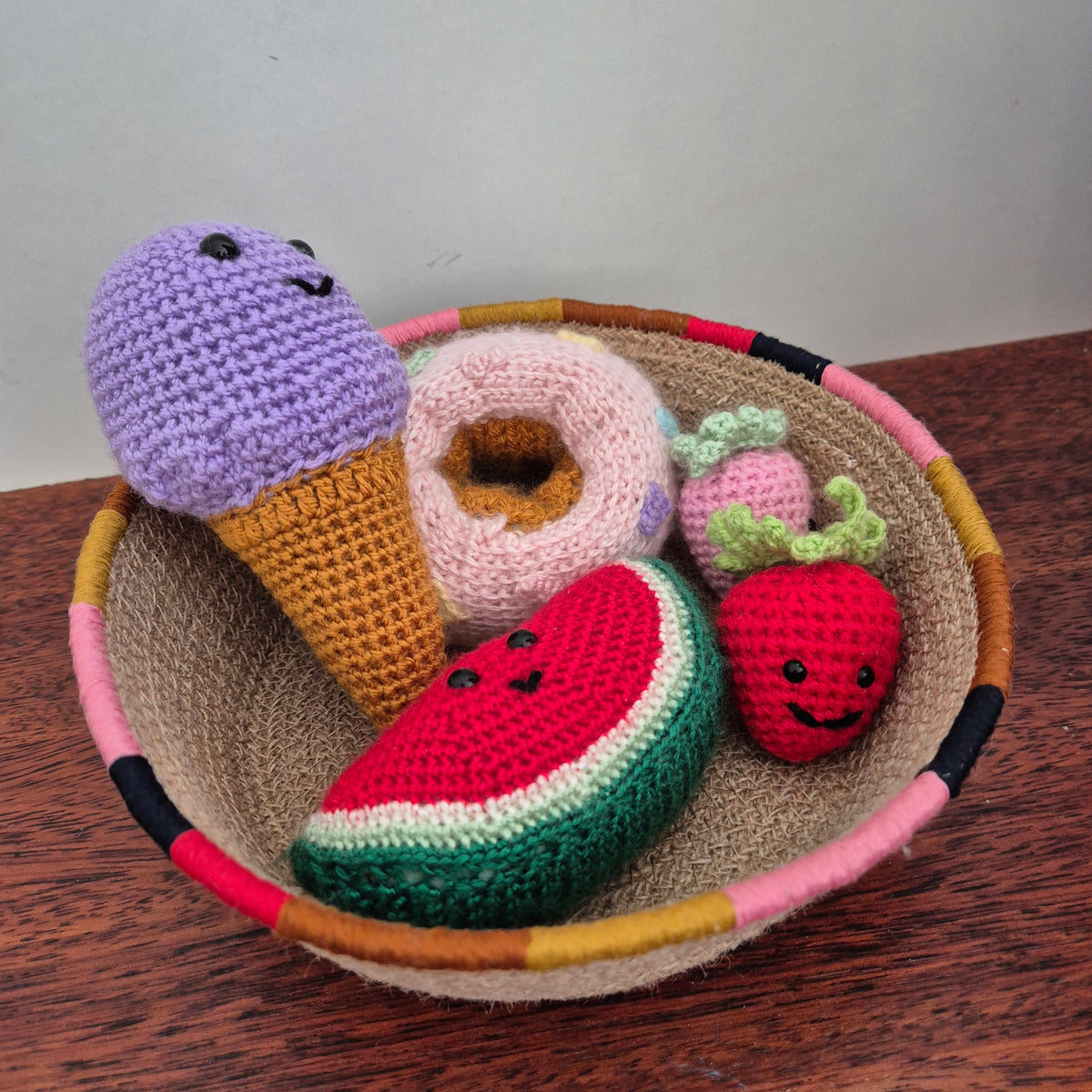 Watermelon Amigurumi – Handmade Crochet Plush