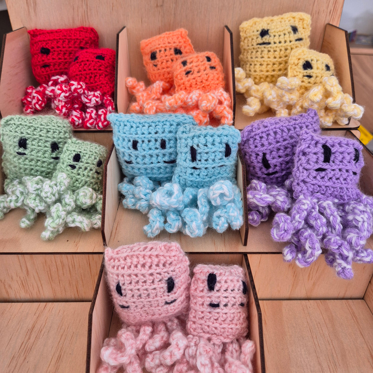 Handmade Crochet Octopus by Oh My Craft