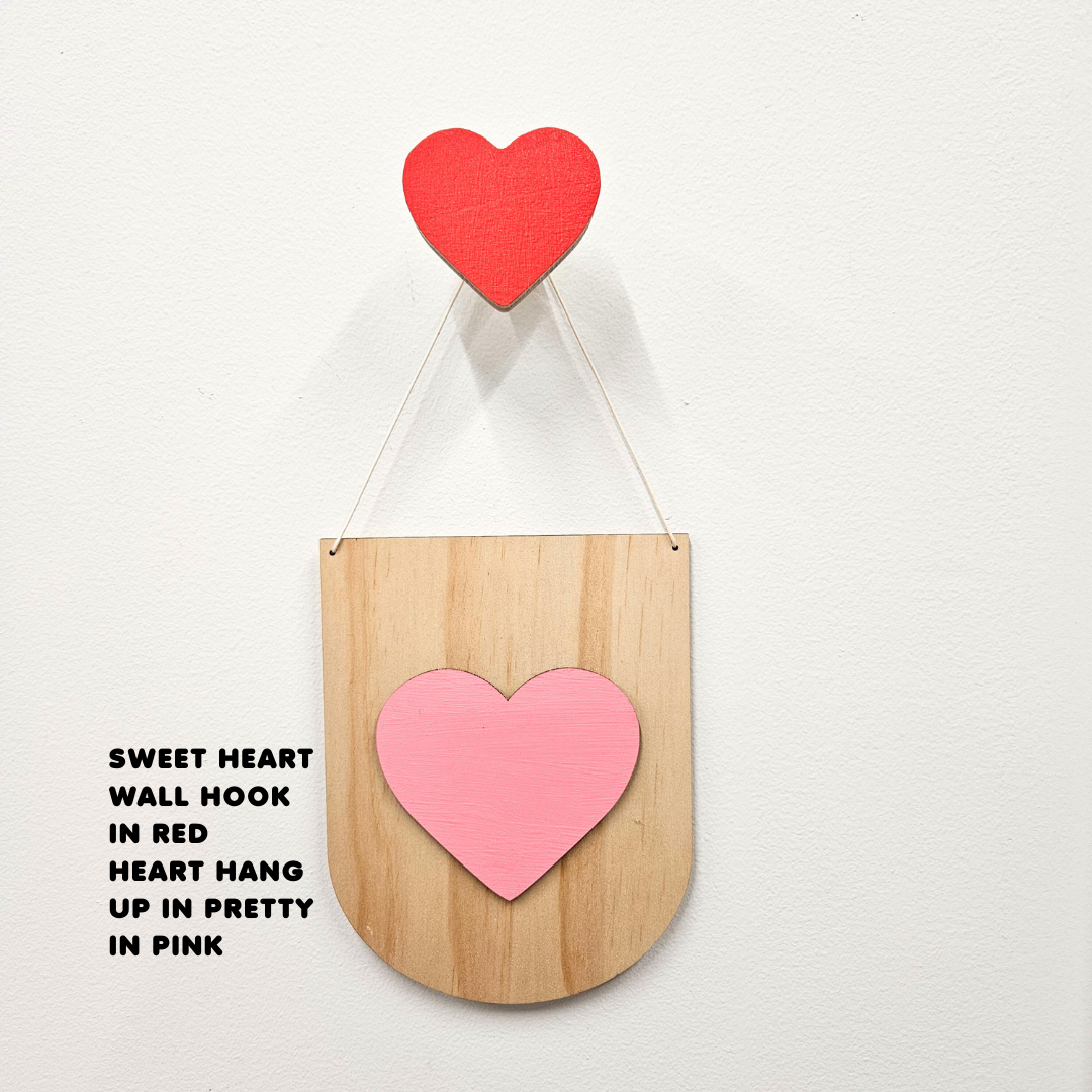 Heart Wall Hook - Sweetheart