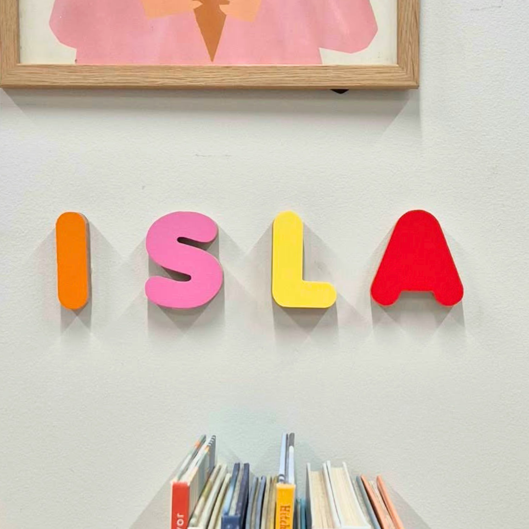 'C' Stick-On Bubble Letter