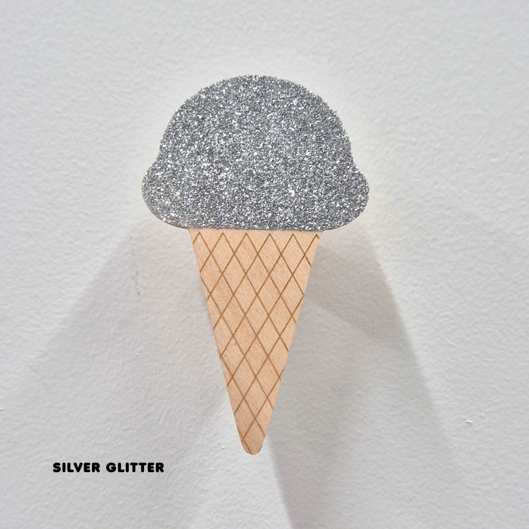 Ice Cream Cone Wall Hook + Waffle Cone