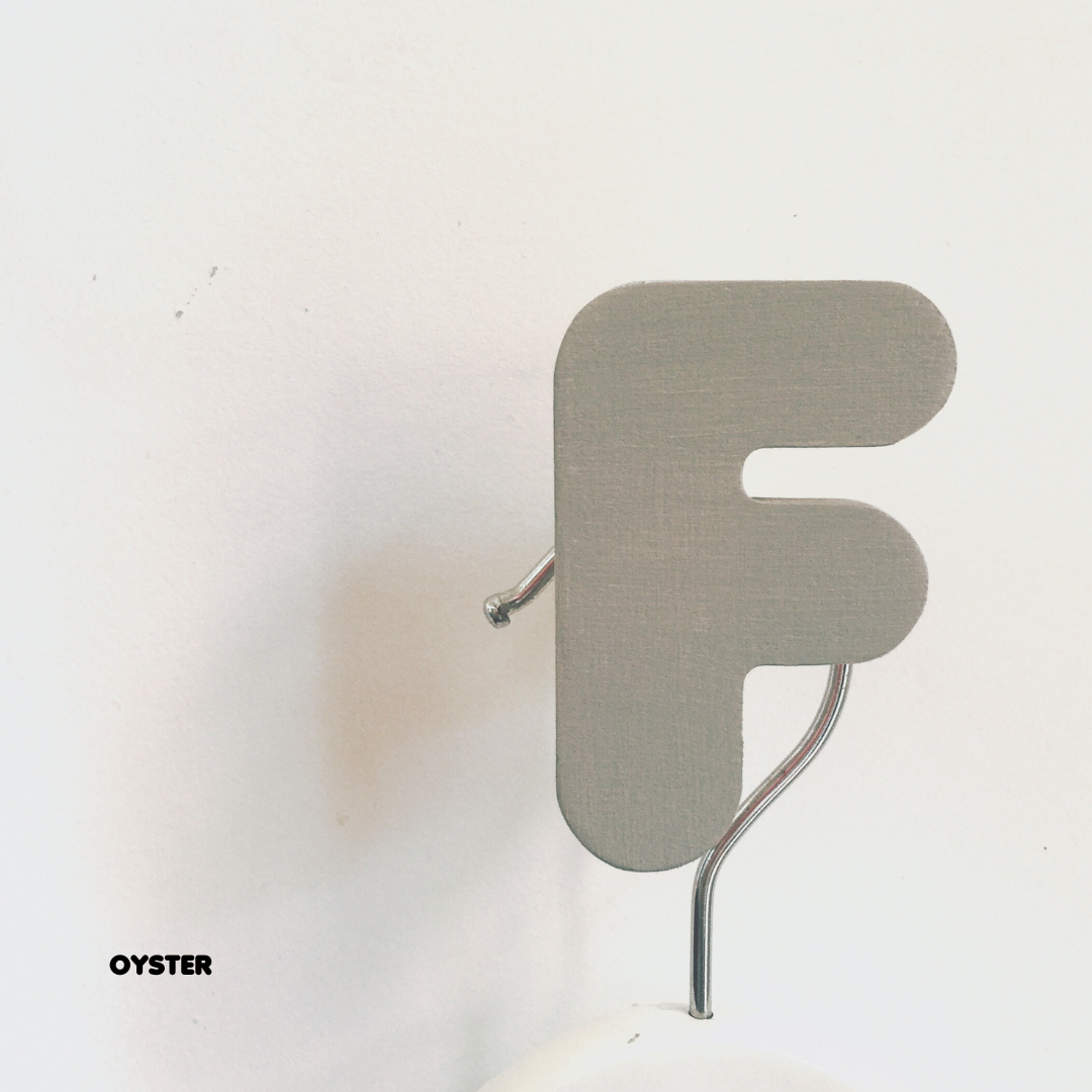 'F' Wall Hook