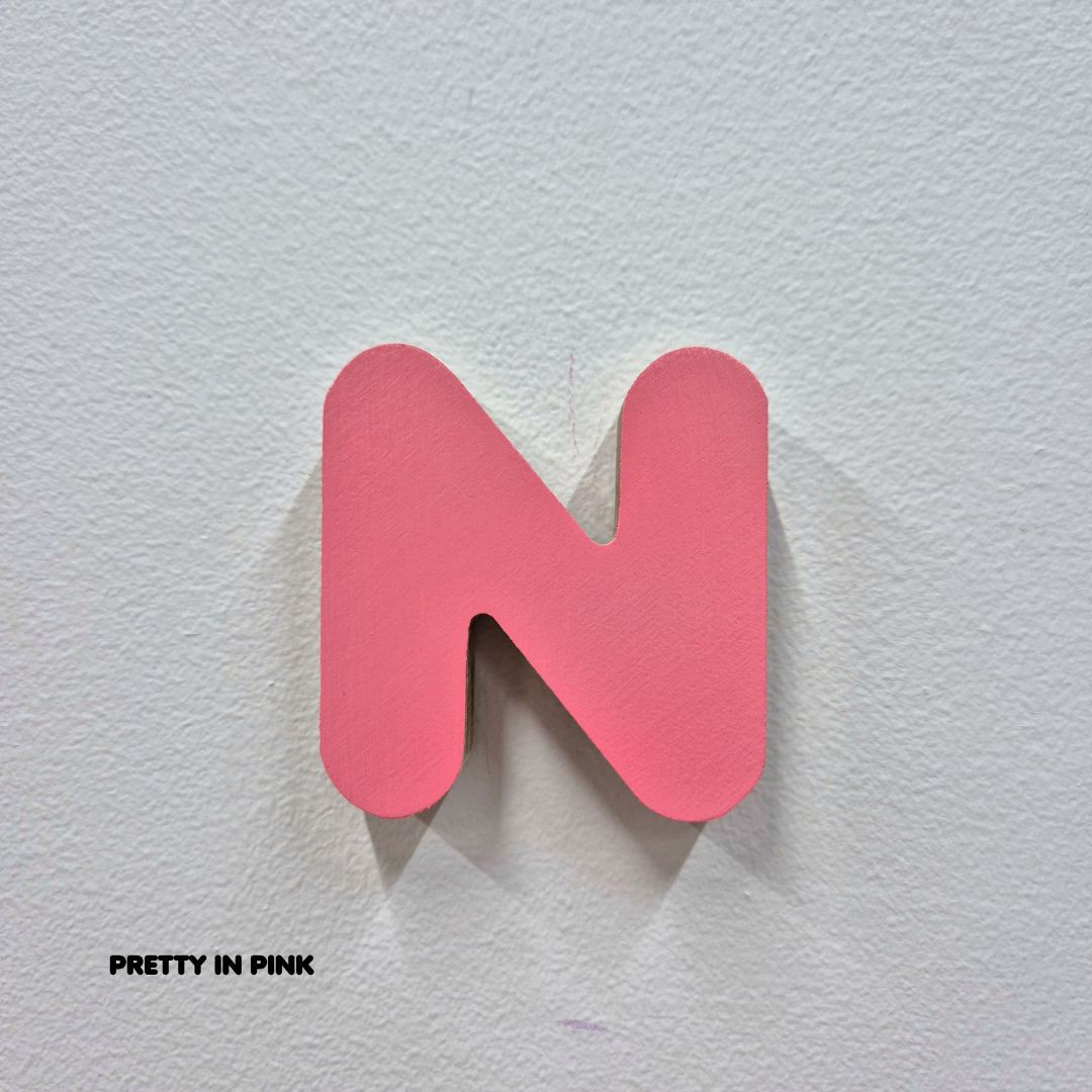 'N' Stick-On Bubble Letter