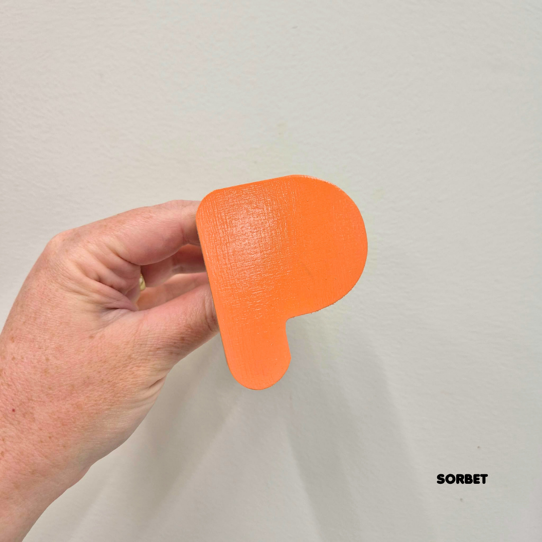 'P' Stick-On Bubble Letter