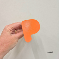'P' Stick-On Bubble Letter