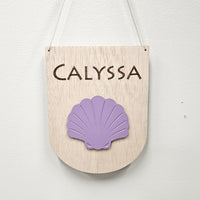 Seashell Personalised Name Sign