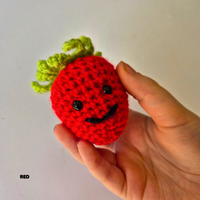 Strawberry Amigurumi – Handmade Crochet Plush
