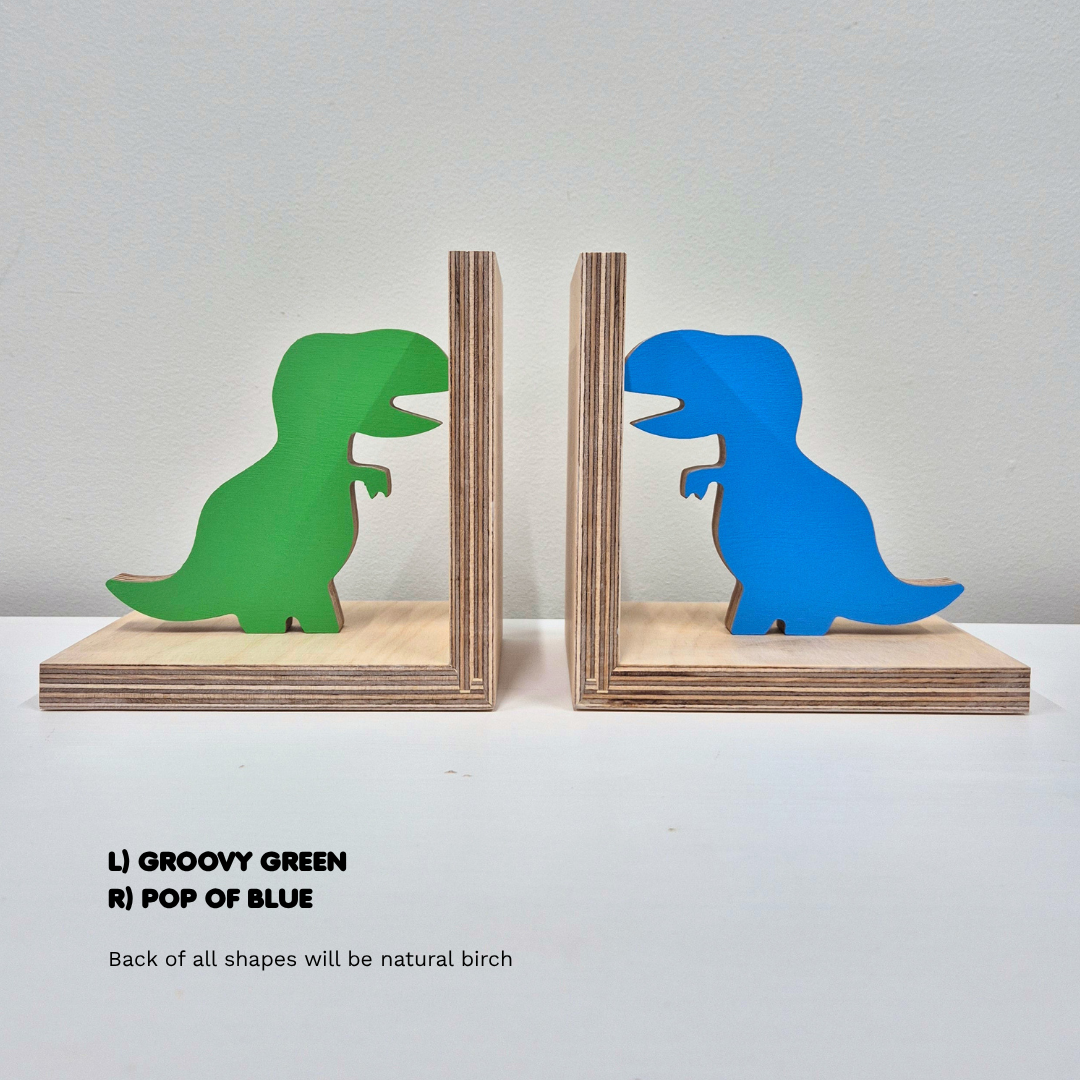 T-Rex Dinosaur Bookends